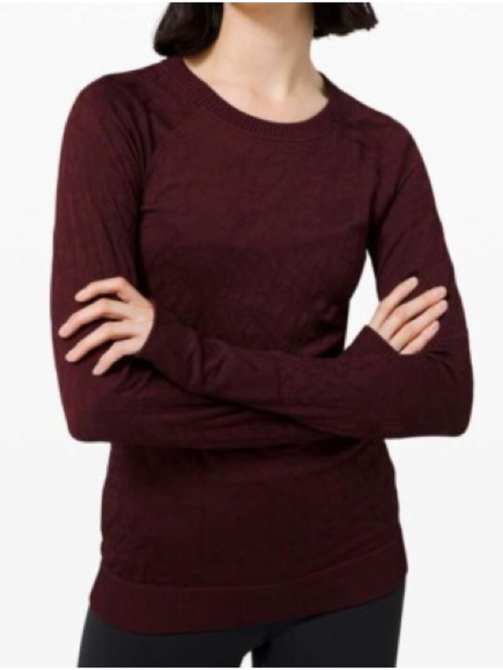 Lululemon Rest Less - Burgundy